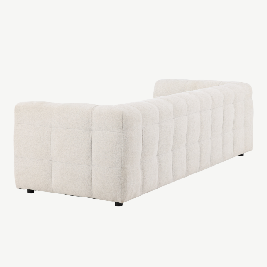 Beež polüesterkangaga 3-kohaline diivan Malou, 62041-112 – 11