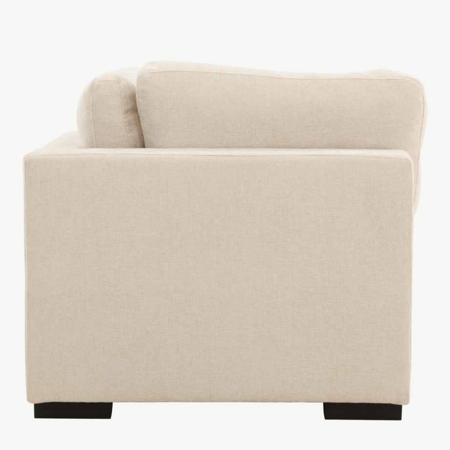 Beež polüesterkangast nurgamooduldiivan Salerno seeriast, 62001-102 – 2