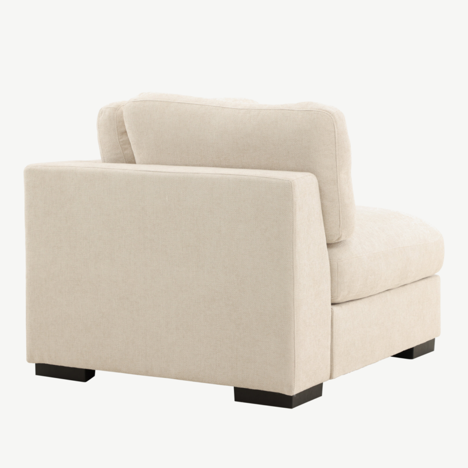 Beež polüesterkangast nurgamooduldiivan Salerno seeriast, 62001-102 – 3