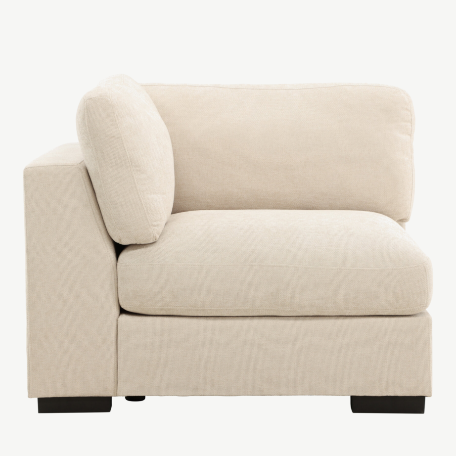 Beež polüesterkangast nurgamooduldiivan Salerno seeriast, 62001-102 – 5