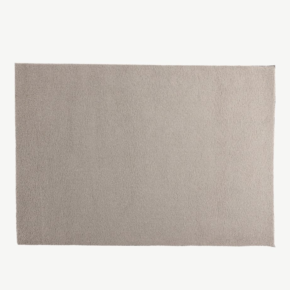 Beež polüestrist ja puuvillast vaip Teddy 290×200 cm, 15708-102