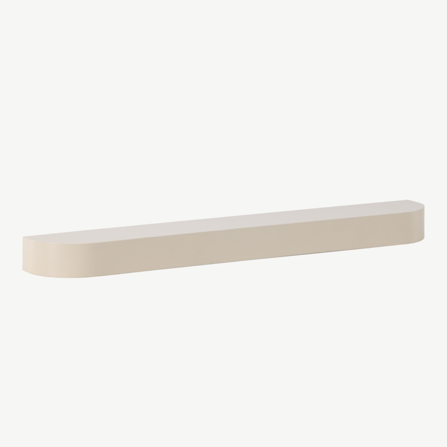 Beež poolkaarjas MDF seinariiul Glow, 3-osaline komplekt, 30088-102 – 4