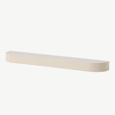Beež poolkaarjas MDF seinariiul Glow, 3-osaline komplekt - 30088-102