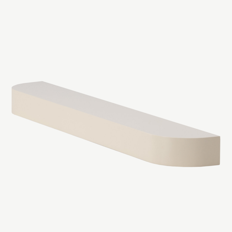 Beež poolkaarjas MDF seinariiul Glow, 3-osaline komplekt - 30088-102