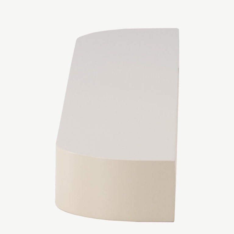 Beež poolkaarjas MDF seinariiul Glow, 3-osaline komplekt - 30088-102