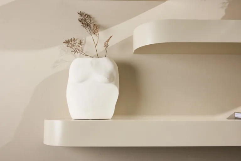 Beež poolkaarjas MDF seinariiul Glow, 3-osaline komplekt - 30088-102