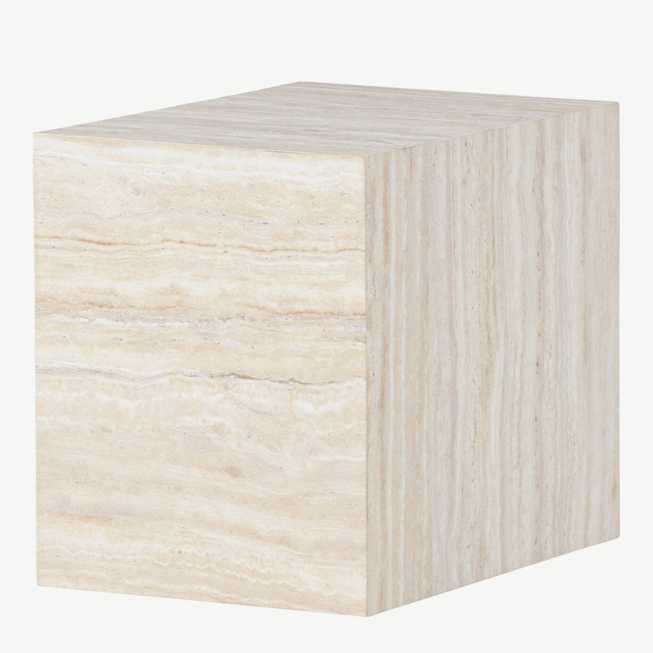Beež travertiini mustriga MDF abilauake York, 35x25x30 cm - 62057-222