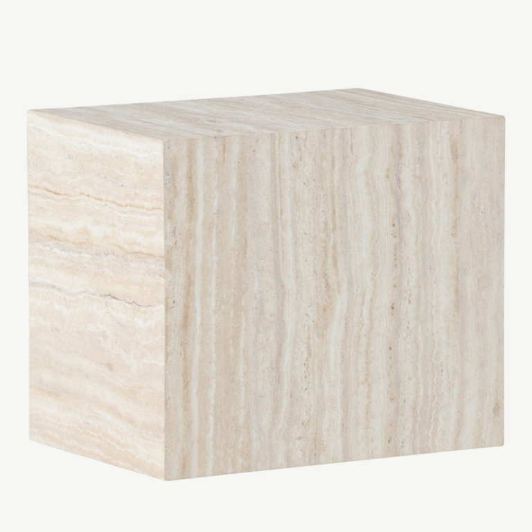 Beež travertiini mustriga MDF abilauake York, 35x25x30 cm - 62057-222