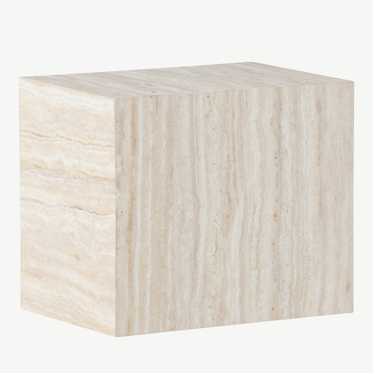Beež travertiini mustriga MDF abilauake York, 35x25x30 cm - 62057-222