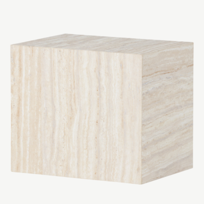 Beež travertiini mustriga MDF abilauake York, 35x25x30 cm - 62057-222