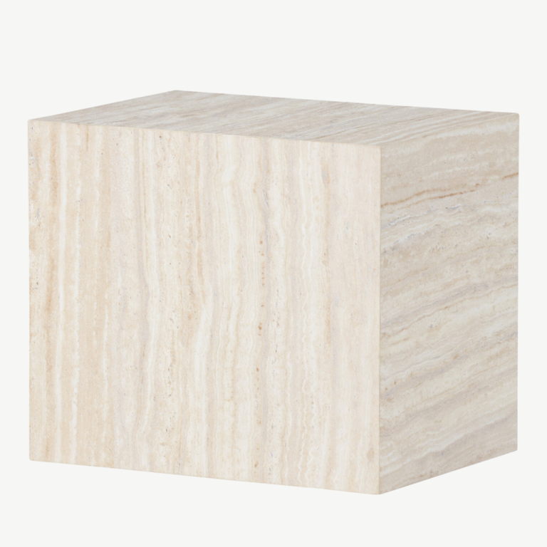 Beež travertiini mustriga MDF abilauake York, 35x25x30 cm - 62057-222