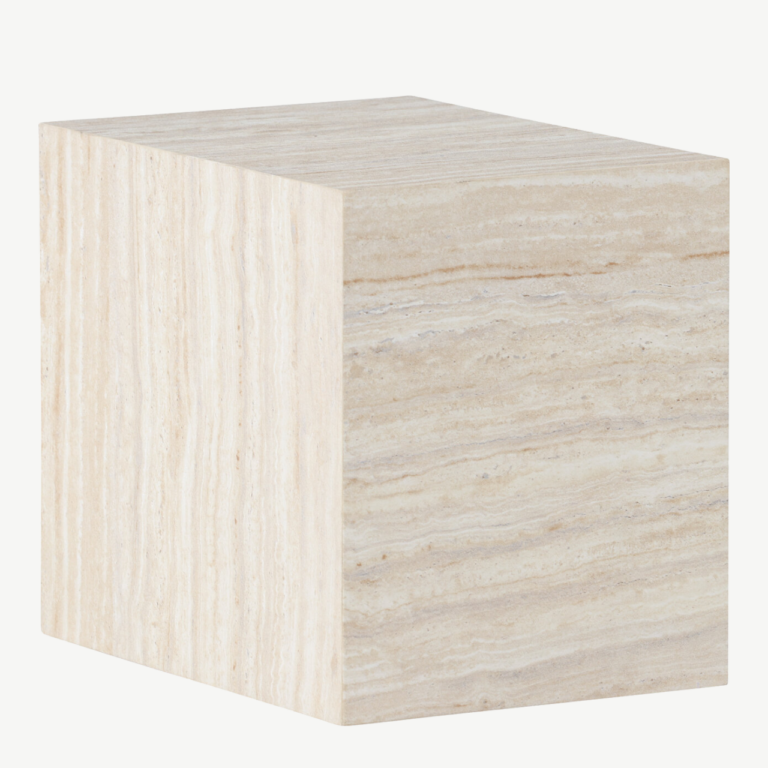 Beež travertiini mustriga MDF abilauake York, 35x25x30 cm - 62057-222