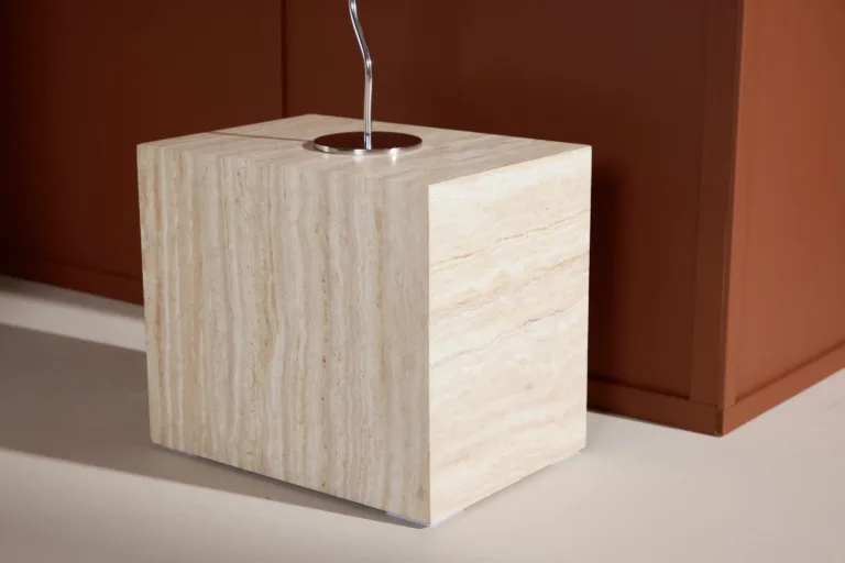 Beež travertiini mustriga MDF abilauake York, 35x25x30 cm - 62057-222