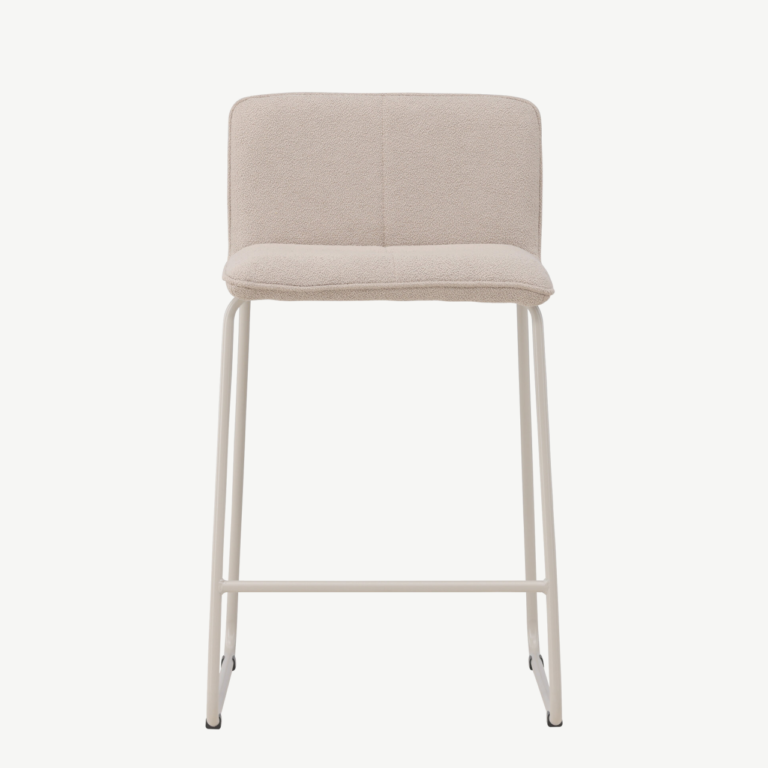 Beeži bukleekangaga baaritoolide komplekt Bisbee (metallraam, 2 tk) - 15350-222