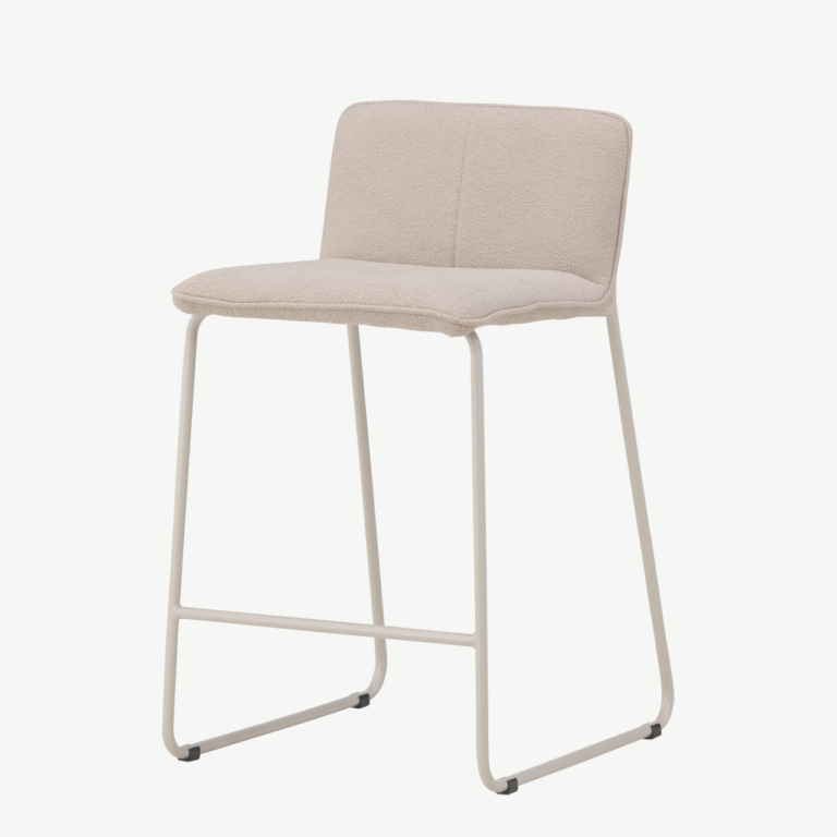 Beež buklee kangaga baaritool Bisbee (terasraam, 65 cm istumiskõrgus) - 15350-222