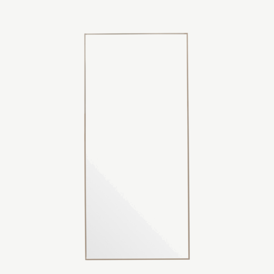 Beeži raamiga suur põrandapeegel Orlando 85×190 cm, 59172-112 – 2