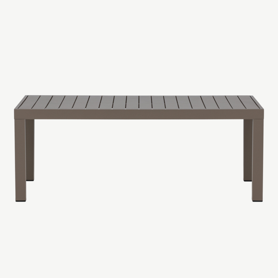 Copacabana pruun välidiivanilaud (alumiinium, spraystone, 45 × 120 × 70 cm), 2113-555 – 4