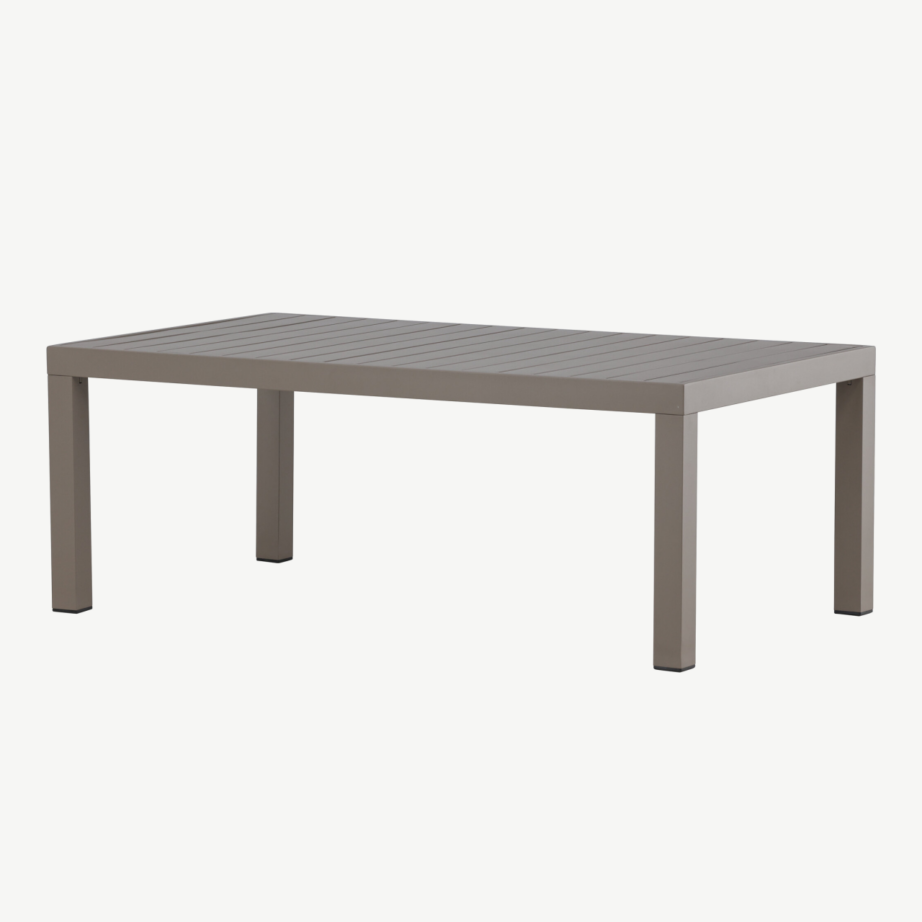 Copacabana pruun välidiivanilaud (alumiinium, spraystone, 45 × 120 × 70 cm), 2113-555 – 5