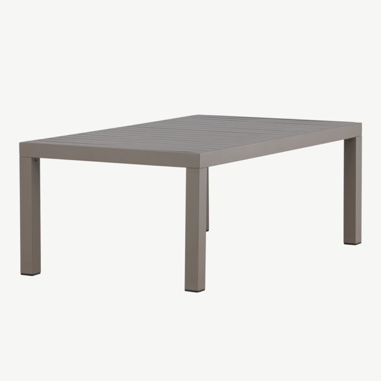 Copacabana pruun välidiivanilaud (alumiinium, spraystone, 45 × 120 × 70 cm) - 2113-555