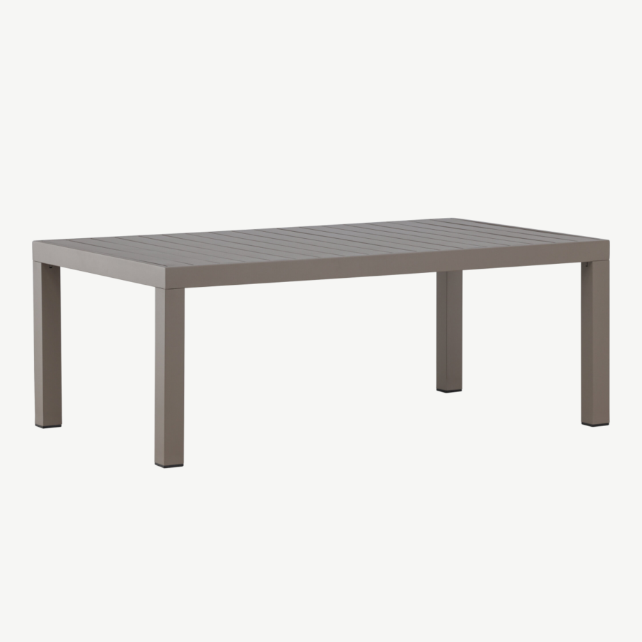 Copacabana pruun välidiivanilaud (alumiinium, spraystone, 45 × 120 × 70 cm), 2113-555 – 9