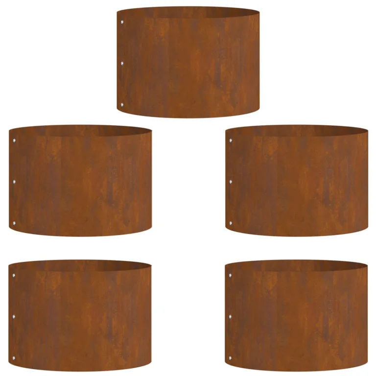Corten Terasest Pottide Komplekts Corten teras Keskmine Vastupidav