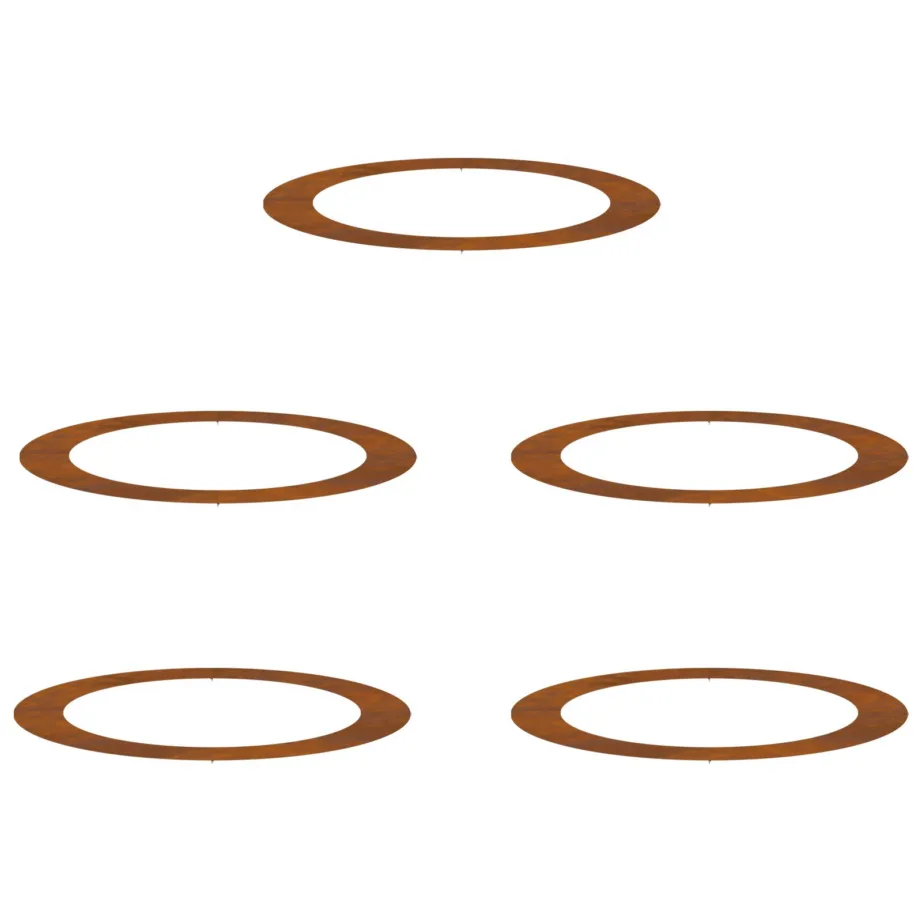 Corten Terasest Taimne Anum Corten teras Suur Taimne Anum