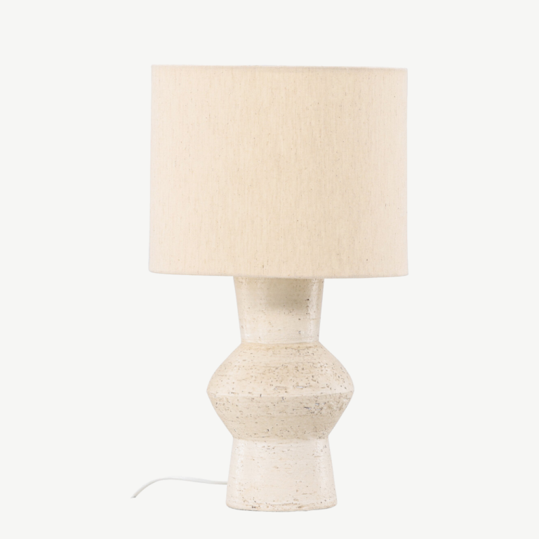 Elevandiluu toonis terrakotast laudlamb Valön (jute lambivari, ø30,5 cm) - 61810-120