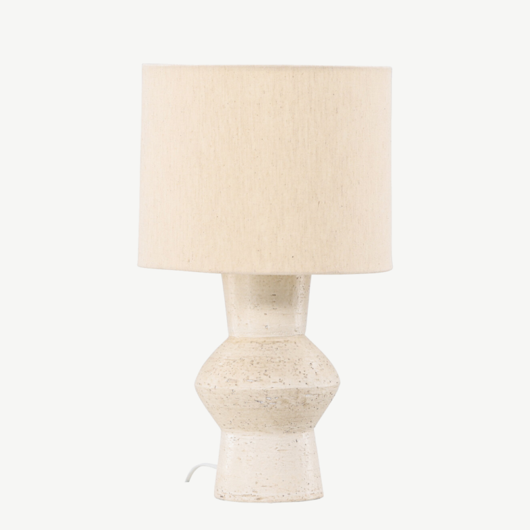 Elevandiluu toonis terrakotast laudlamb Valön (jute lambivari, ø30,5 cm) - 61810-120