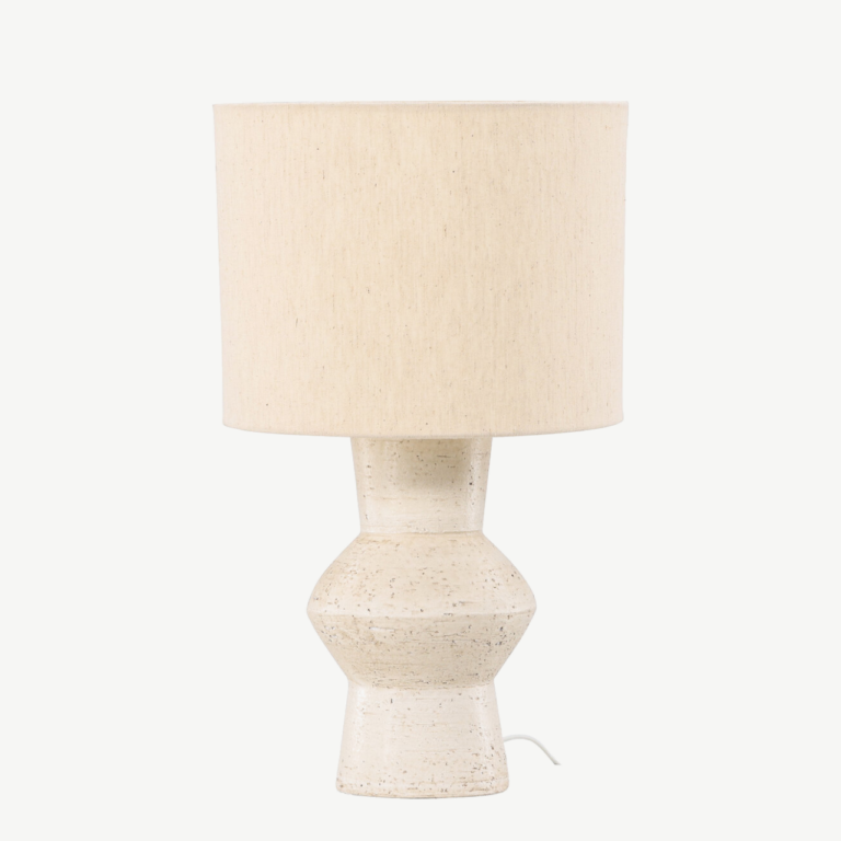 Elevandiluu toonis terrakotast laudlamb Valön (jute lambivari, ø30,5 cm) - 61810-120