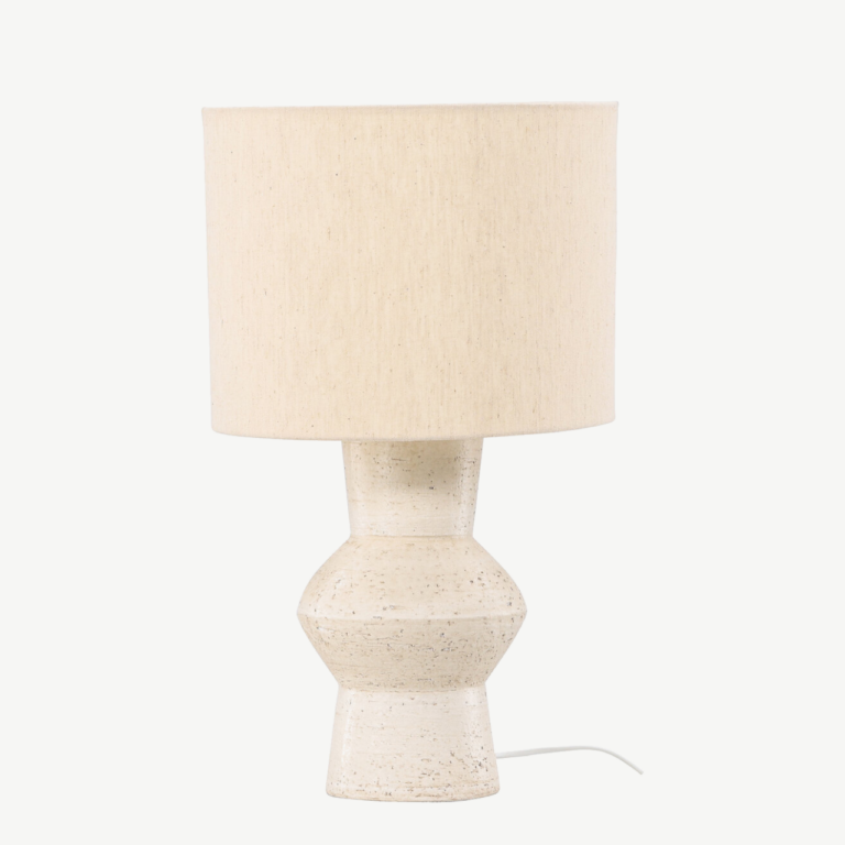 Elevandiluu toonis terrakotast laudlamb Valön (jute lambivari, ø30,5 cm) - 61810-120