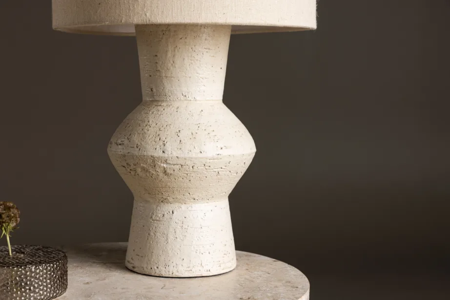 Elevandiluu toonis terrakotast laudlamp Valön (džuudist lambivari, ø30,5 cm), 61810-120 – 9