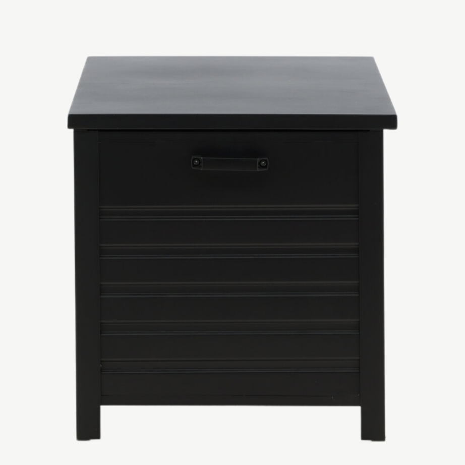 Elsa must alumiiniumist patjade hoiukast (130x60x60 cm), 2011-408 – 2