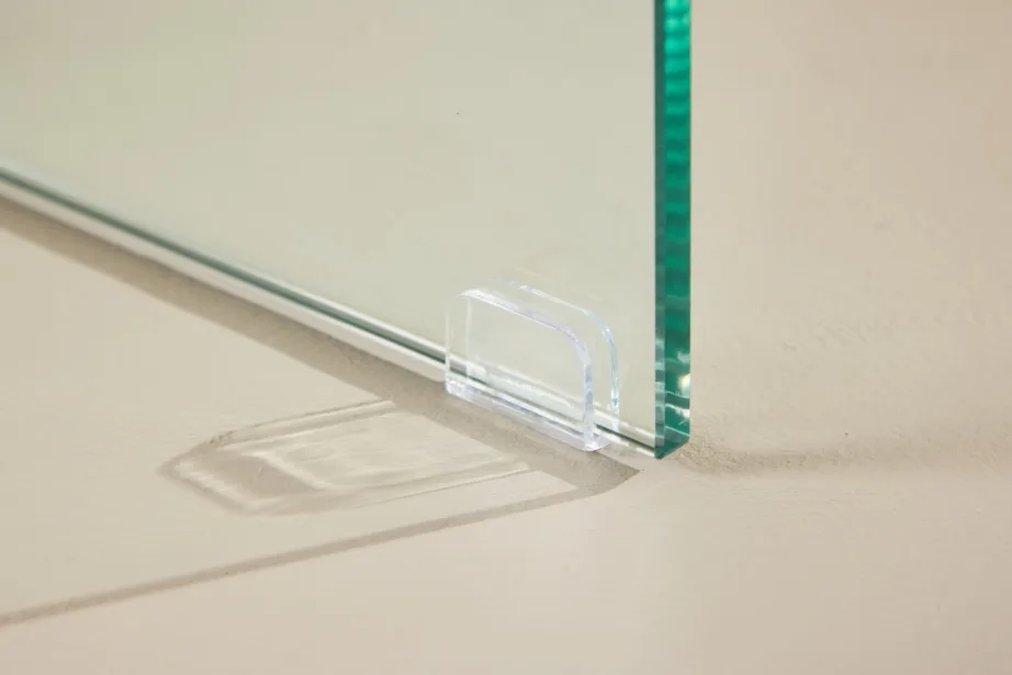 Ester diivanilaud klaasist jalgade ja valge betooni imitatsiooniga MDF-plaadiga, 120×80 cm, 62055-111 – 8