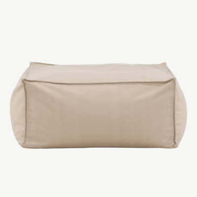 Ilmastikukindel beež terrassitumba Rambo, olefiin, 85 × 85 × 40 cm - 9783-666
