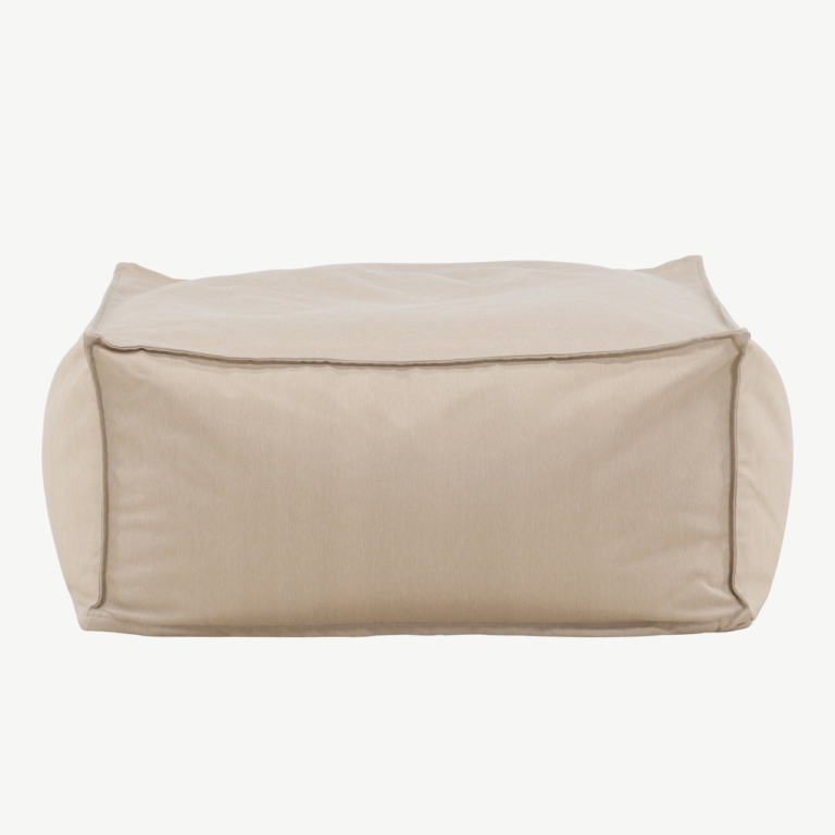 Ilmastikukindel beež terrassitumba Rambo, olefiin, 85 × 85 × 40 cm - 9783-666