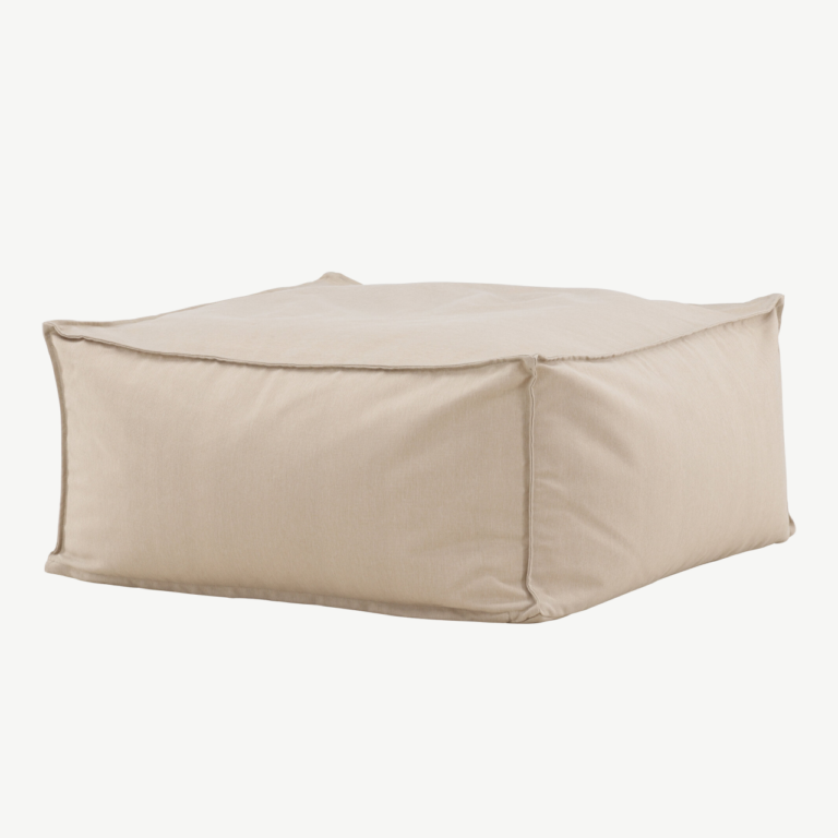 Ilmastikukindel beež terrassitumba Rambo, olefiin, 85 × 85 × 40 cm - 9783-666