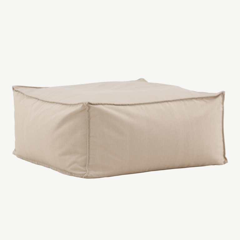 Ilmastikukindel beež terrassitumba Rambo, olefiin, 85 × 85 × 40 cm - 9783-666