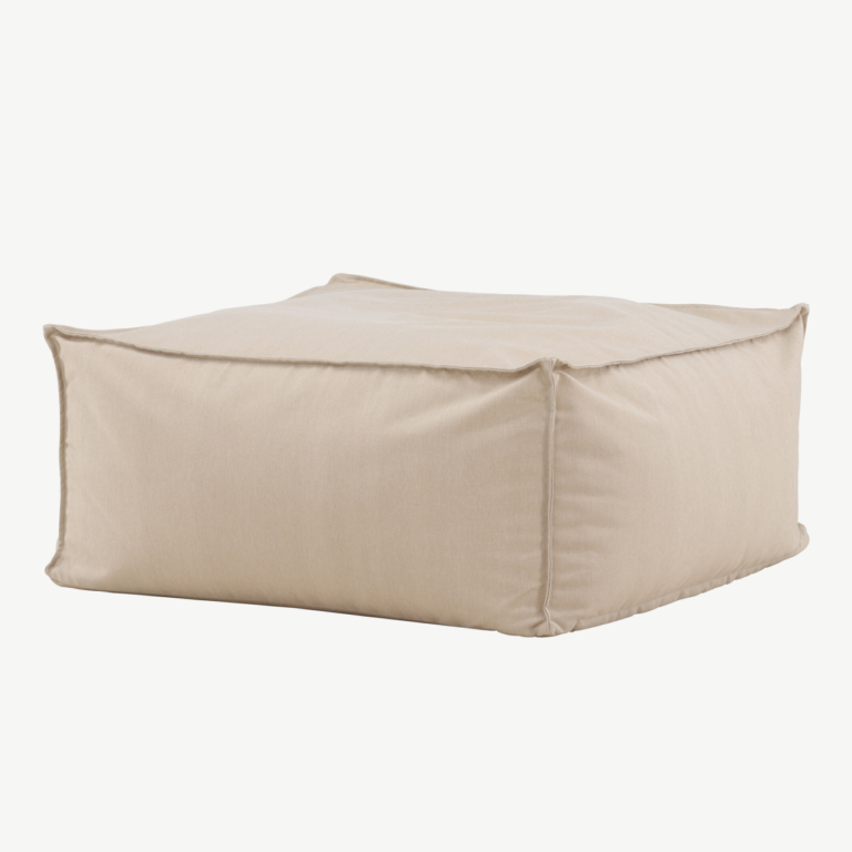 Ilmastikukindel beež terrassitumba Rambo, olefiin, 85 × 85 × 40 cm - 9783-666