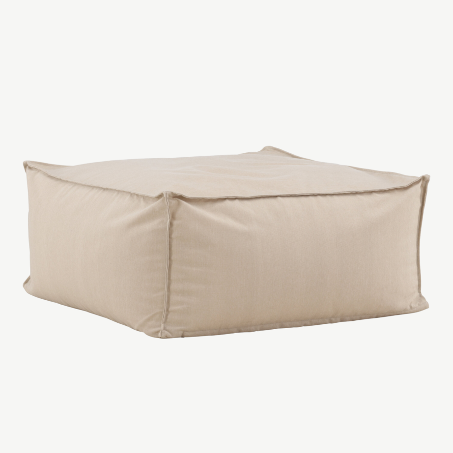 Ilmastikukindel beež terrassitumba Rambo, olefiin, 85 × 85 × 40 cm, 9783-666 – 3