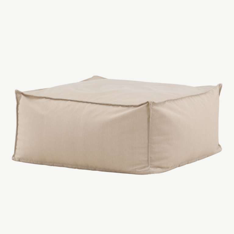 Ilmastikukindel beež terrassitumba Rambo, olefiin, 85 × 85 × 40 cm - 9783-666