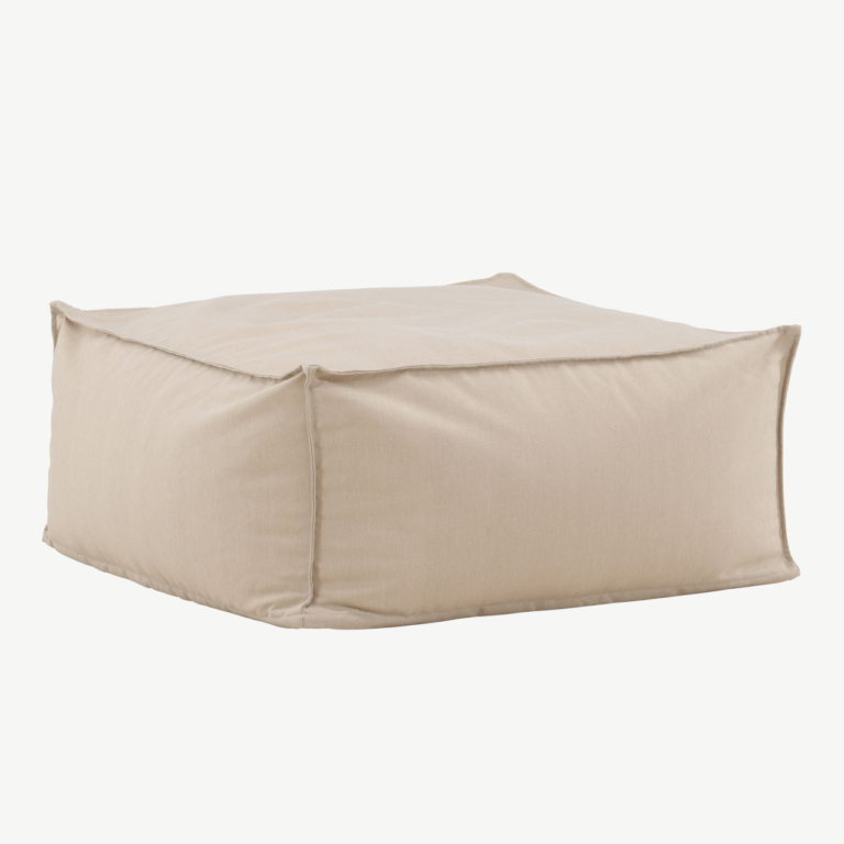 Ilmastikukindel beež terrassitumba Rambo, olefiin, 85 × 85 × 40 cm - 9783-666
