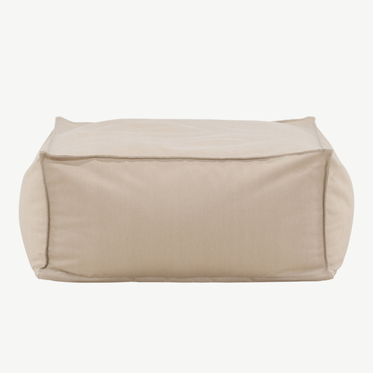 Ilmastikukindel beež terrassitumba Rambo, olefiin, 85 × 85 × 40 cm - 9783-666