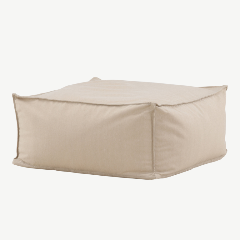 Ilmastikukindel beež terrassitumba Rambo, olefiin, 85 × 85 × 40 cm - 9783-666