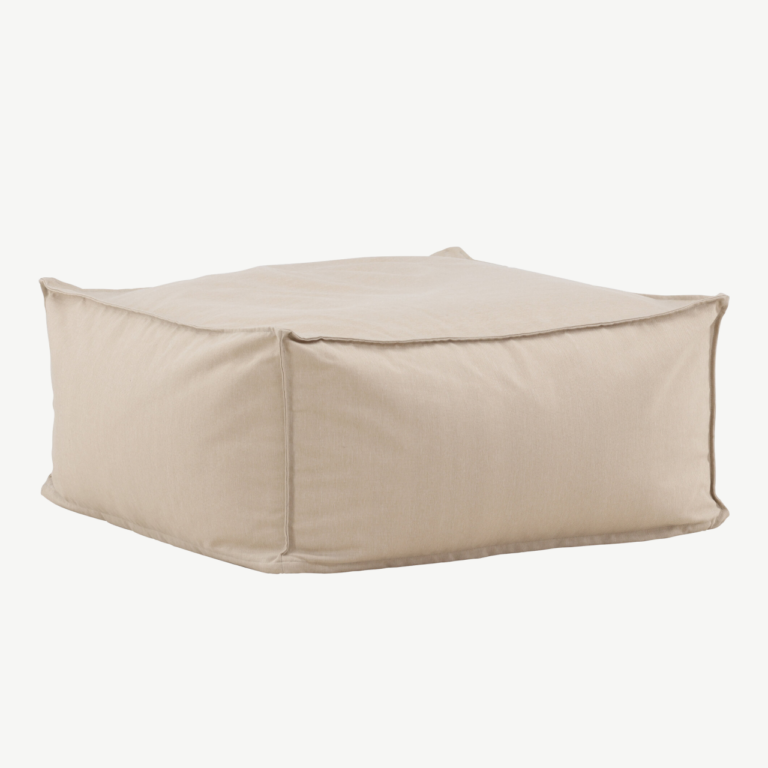 Ilmastikukindel beež terrassitumba Rambo, olefiin, 85 × 85 × 40 cm - 9783-666