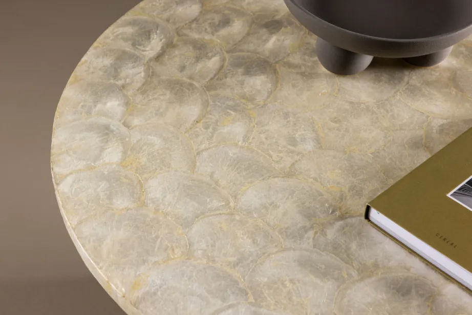 Kaheosaline kapizist diivanilauakomplekt Smögen, helehall ümmargune laudade komplekt, GR24622 – 9