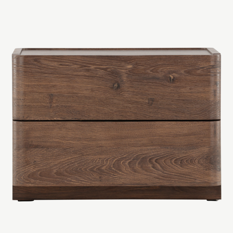 Kompaktne mokkavärvi sahtlikapp Noble (MDF, 50x40x36 cm) - 30082-125