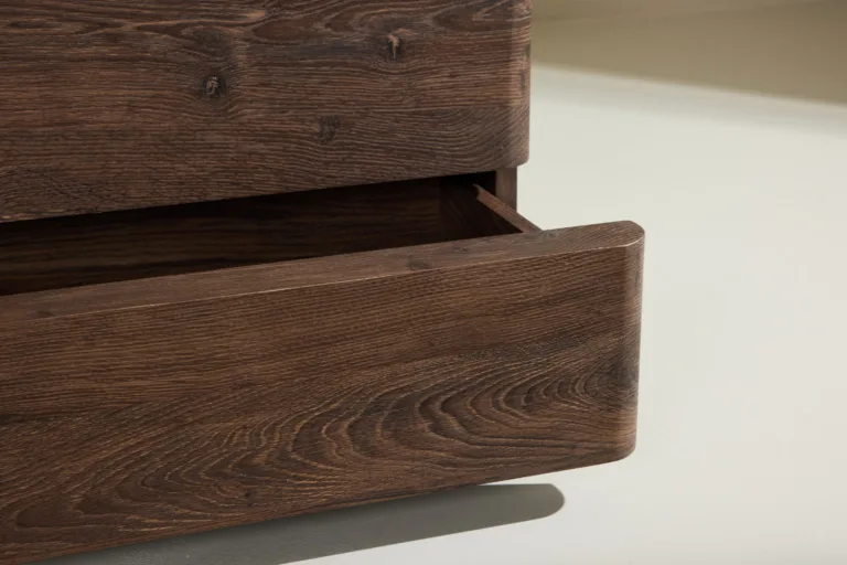 Kompaktne mokkavärvi sahtlikapp Noble (MDF, 50x40x36 cm) - 30082-125