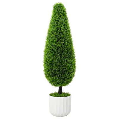 Kunstlik taim Topiary Pine potiga 24x90 cm Roheline