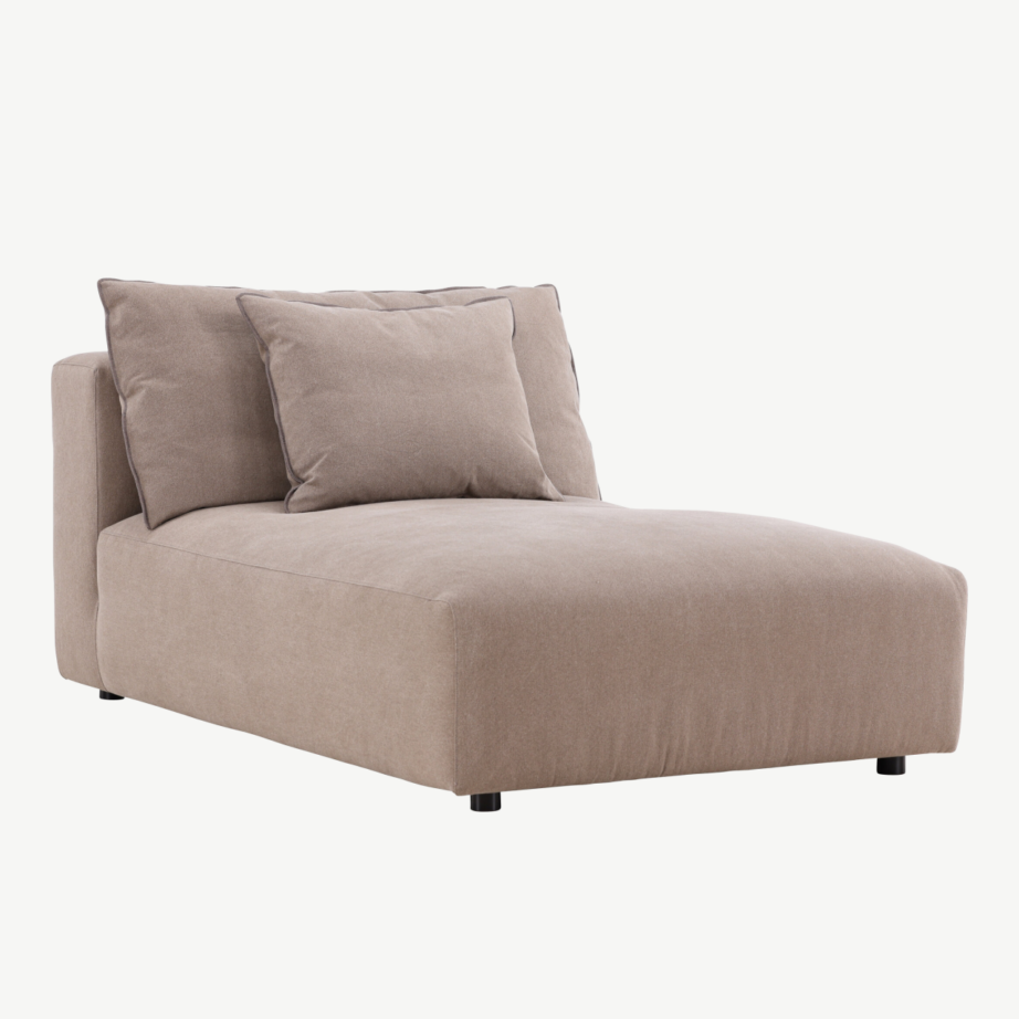 Malö päevavoodi (pruun linane kangas, mustad jalad), 61802-340 – 4