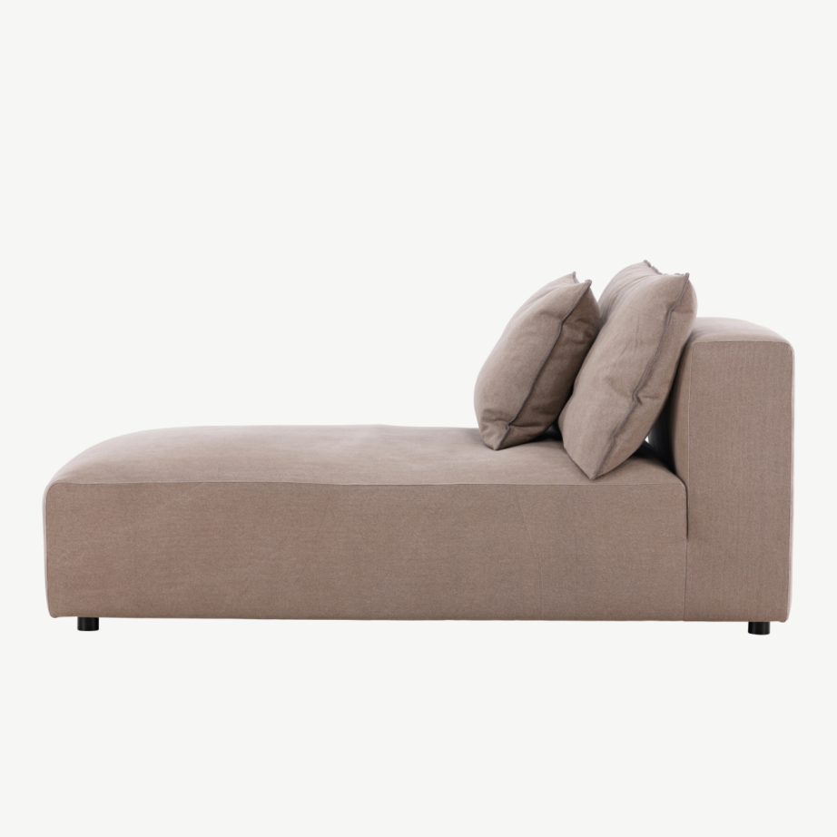 Malö päevavoodi (pruun linane kangas, mustad jalad), 61802-340 – 7